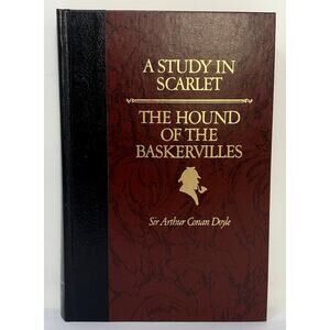 Study in Scarlet Hound of Baskervilles Readers Digest Hardcover Book Homeschool